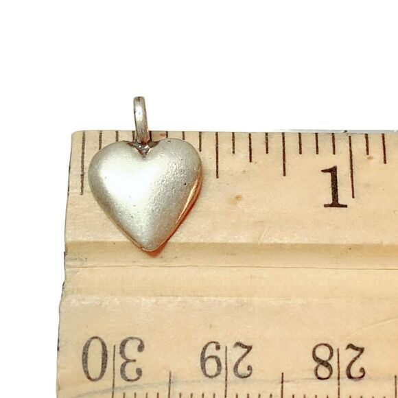 925 sterling silver heart pendant love jewellry - Picture 3 of 3